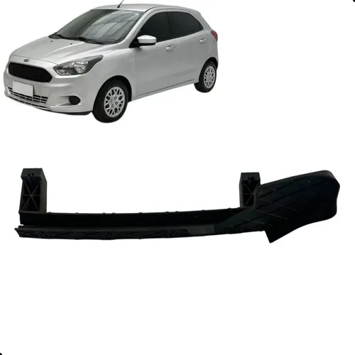 Guia Vidro Porta Dianteira Esquerda Ford Ka 2015 A 2018 Preto