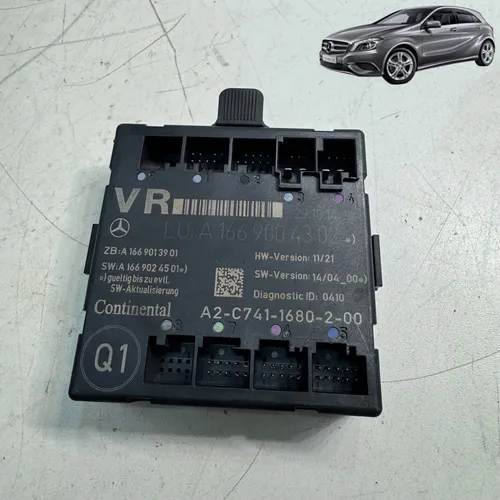 Módulo Porta Dianteira Direita Mercedes A200 2013 A 2017