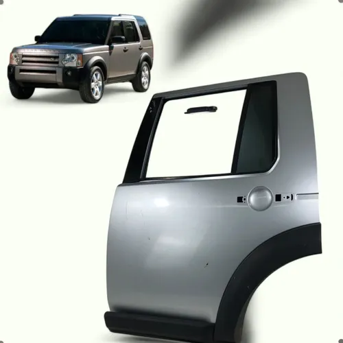 Porta Traseira Esquerda Discovery 3 4 2007 A 2016 C14306 Traseira Esquerdo Prateado