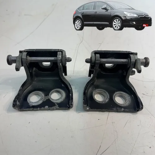 Dobradiça Porta Citroen C4 Hatc 2009 2013 Dianteira Esquerda