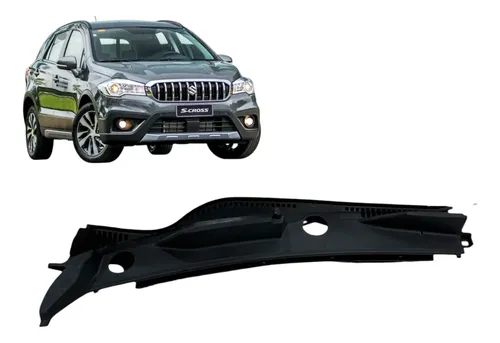 Churrasqueira Esquerda Suzuki Scross 2016 2017 2018 Preto