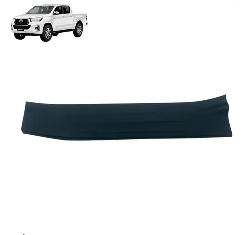 Soleira Porta Traseira Esquerda Hilux 2016 2020 Preto