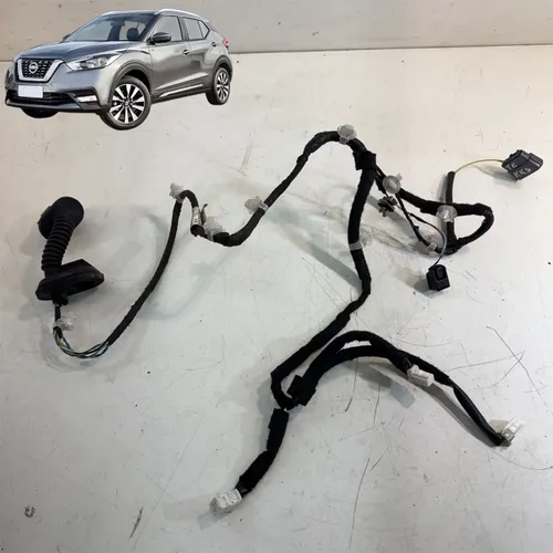Chicote Porta Nissan Kicks 2017 A 2019 Traseira Esquerda