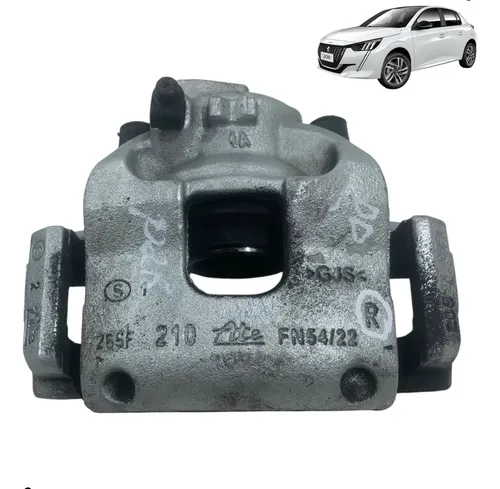 Pinça Freio Peugeot 208 1.6 2021 A 2024 Dianteira Direita