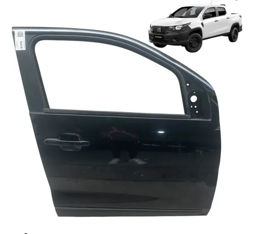 Porta Dianteira Direita Strada C/dupla 2021 A  2023 Original Dianteira Direita Preto