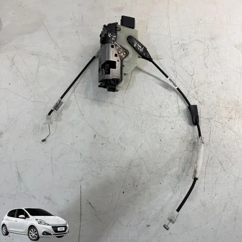 Fechadura Porta Dianteira Direira Peugeot 208 2013 A 2019