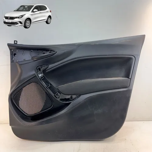 Forro Porta Dianteira Direita Fiat Argo 2018 A 2021 Original Preto