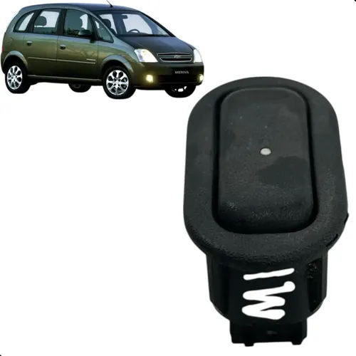 Botão Vidro Elétrico Traseira Direita Meriva 2009 A 2011