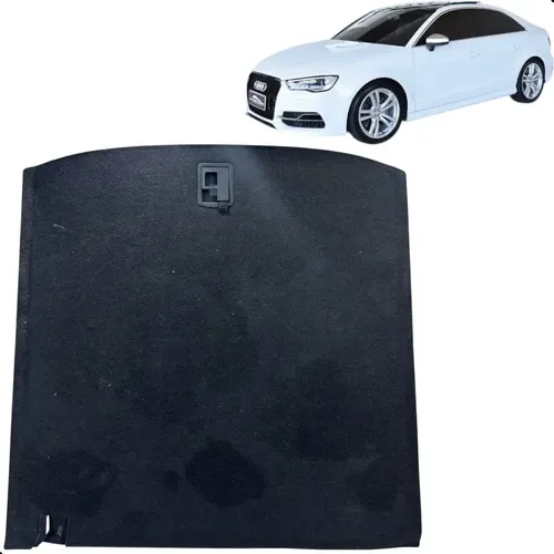 Tampão Porta Lama Traseiro Estepe Audi S3 Sedan 2014 A 2016 Preto