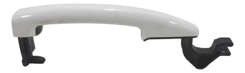 Maçaneta Externa Dianteira Esquerda Peugeot 208 2013 A 2019 Branco Dianteira