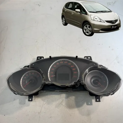 Painel Velocímetro Instrumentos Fit 1.5 2009 Manual 39km Preto