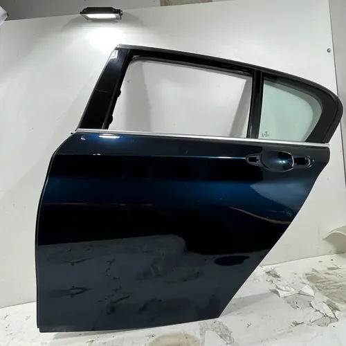 Porta Traseira Esquerda Bmw 120i 2014 2015 2016 Traseira Esquerdo Azul