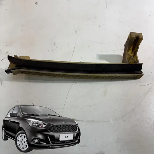 Canaleta Guia Vidro Traseiro Direito Ford Ka 1.0 2015 A 2018 Amarelo