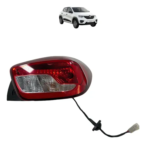 Lanterna Traseira Direita Renault Kwid 2018 2019 2020 2021 Direito/passageiro Vermelho