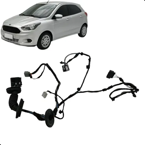 Chicote Porta Dianteira Esquerda Ford Ka 2015 2016 2017 2018
