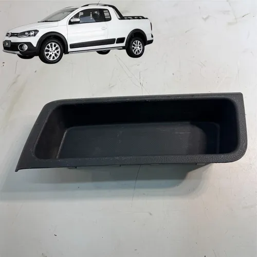 Porta Objeto Esquerdo Volkswagen Saveiro Cross 2014 A 2015 Preto