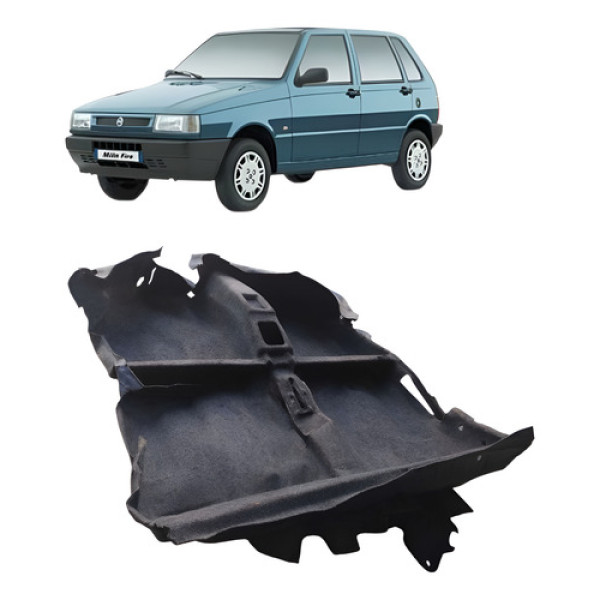 Carpe Forro Carroceria Fiat Uno Mille 2003 Preto