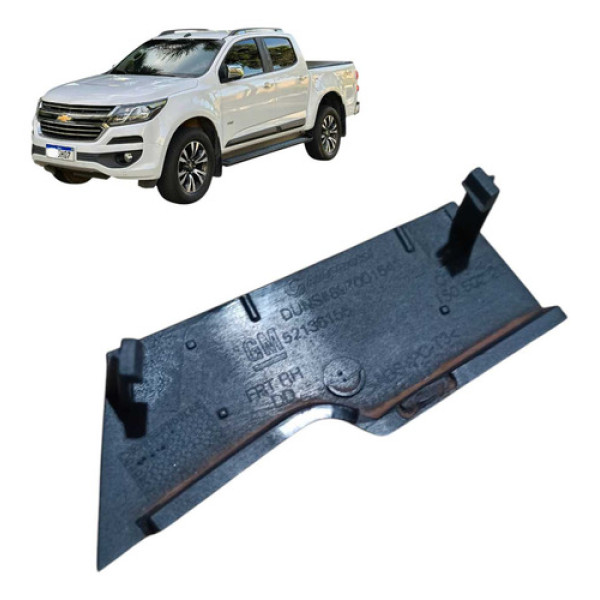 Tampa Suporte Diant Trilho Lat Chevrolet  S10 Ltz Fd4a 2018 Branco