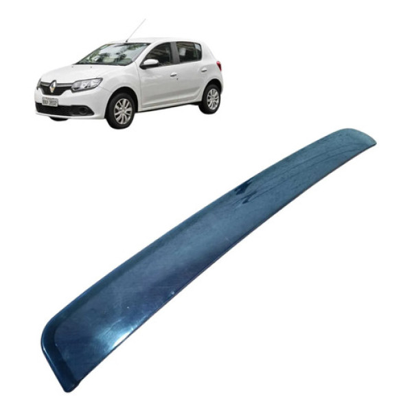 Calha De Chuva Porta Dianteira Direita Renault Sandero 2018 Branco
