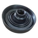 Guarda Pó Farol Diant Esq Chevrolet Prisma 1.4 Eco Null Preto