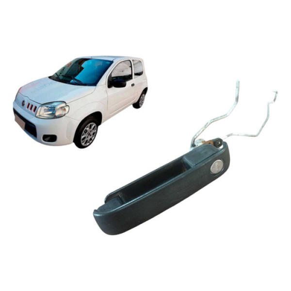 Maçaneta Externa Dianteira Direita Fiat Uno Vivace 1.0 2015 Branco