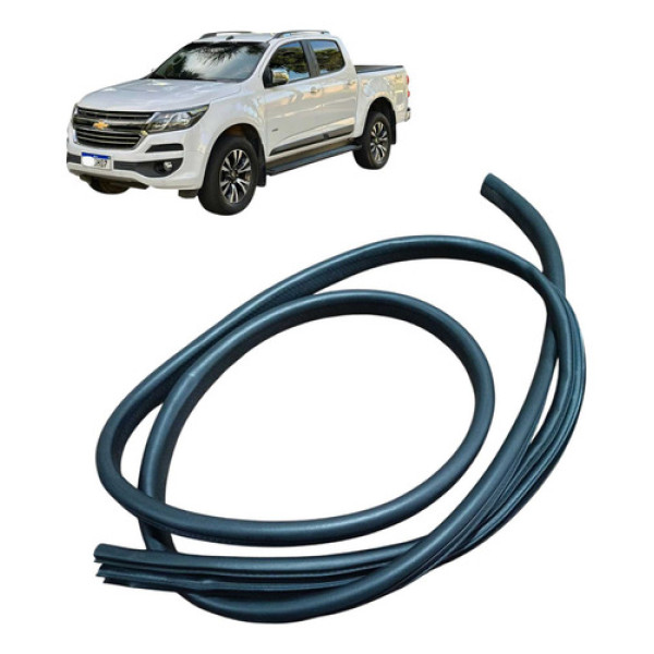 Borracha Carroceria Tras Esquerda Chevrol S10 Ltz Fd4a 2018 Branco