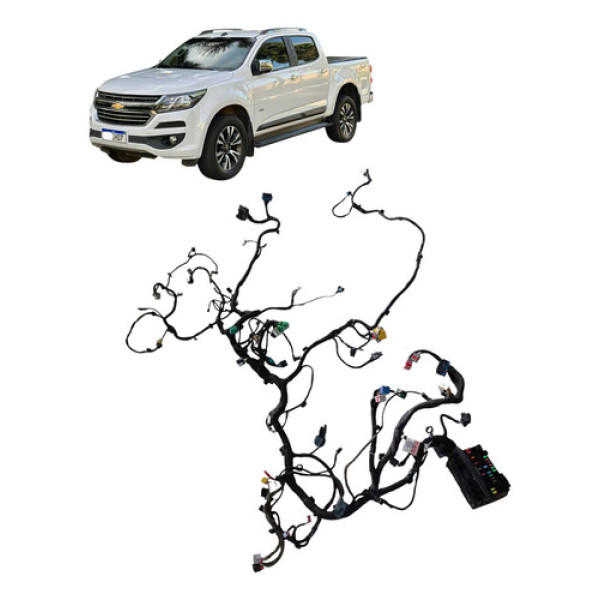 Chicote Interno Do Painel Chevrolet  S10 Ltz Fd4a 2018 Branco