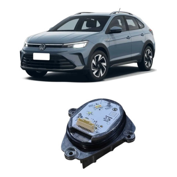 Reator Farol Com Led Dianteiro Direito Volkswagen Nivus 2025 Direito/passageiro