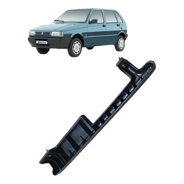 Apoio De Braço Traseiro Direito Fiat Uno Mille 2003 Preto