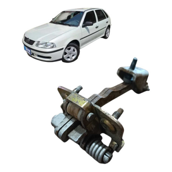 Limitador Da Porta Traseira Esquerda Volkswagen Gol 2000