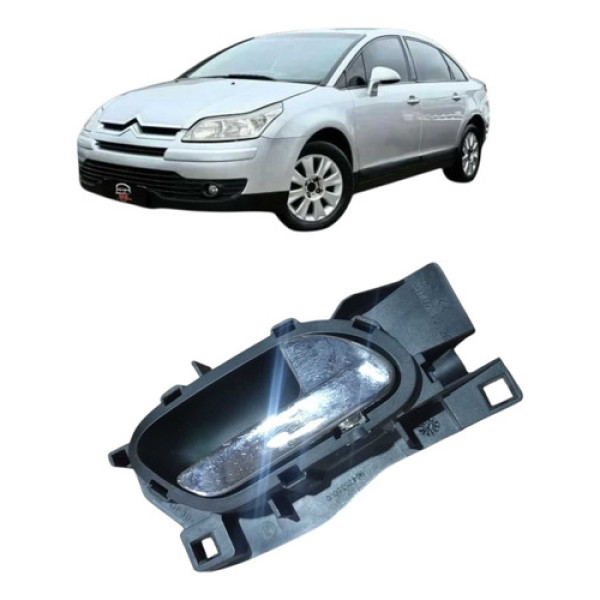 Maçaneta Interna Porta Diant Direita Citroën C4 Pallas 2008 Cinza Dianteira