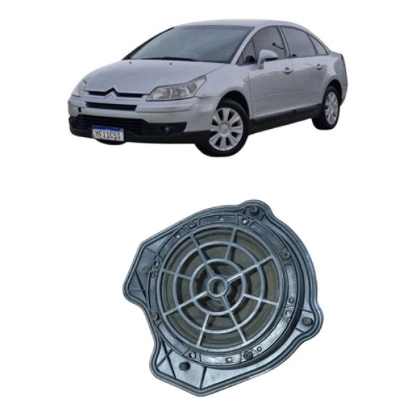 Auto Falante Porta Dianteira Esquerda Citroën C4 Pallas 2008 Cinza
