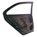 Porta Traseira Esquerda Chevrolet Prisma 1.4 Eco Null Traseira Esquerdo Preto