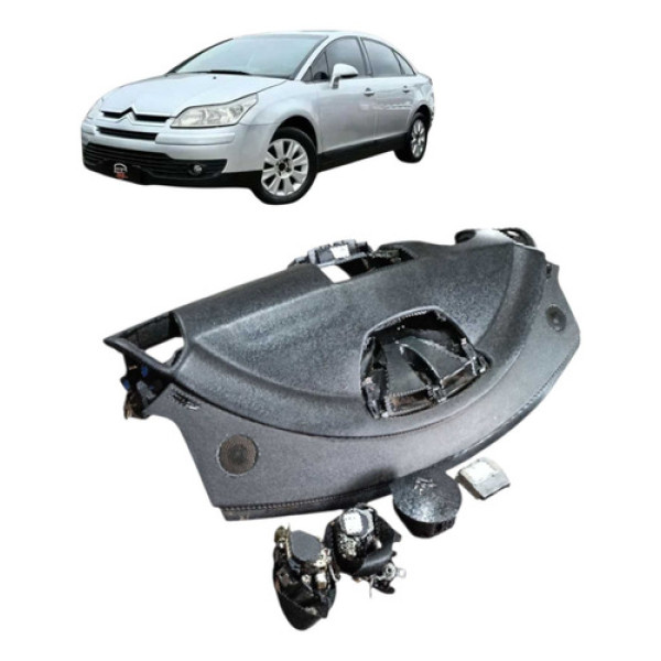 Kit Painel Tabelier Completo Citroën C4 Pallas 2008 Preto