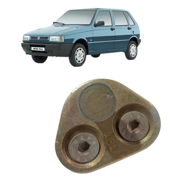 Batente  Porta Dianteira Esquerda Fiat Uno Mille 2003 Preto