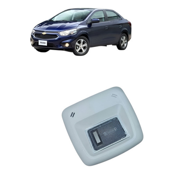 Lâmpada De Teto Luz Cortesia Chevrolet Prisma 2017 Preto