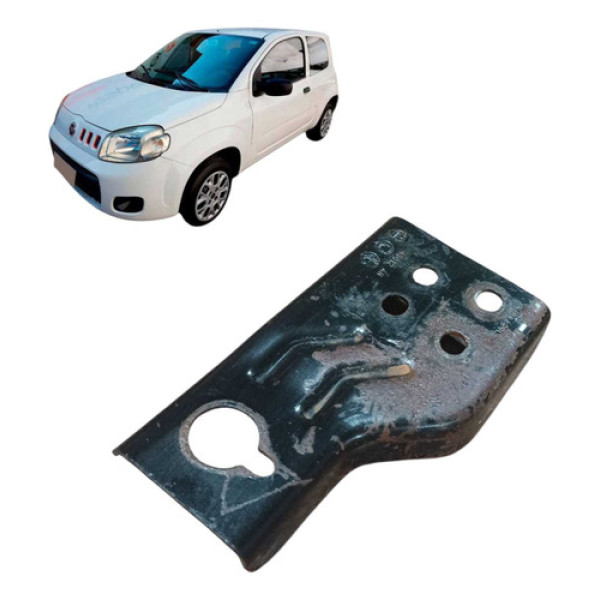  Suporte Radiador Lado Esquerdo Fiat Uno Vivace 1.0 2015 Branco