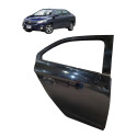 Porta Traseira Direita Chevrolet Prisma 1.4 Eco Null Traseira Direita Preto