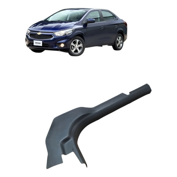 Soleira Porta Diant Esquerda Chevrolet Prisma 1.4 Eco Preto