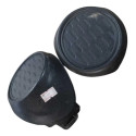 Par De Moldura Farol De Milha Do Ford Ka Ano 2020 Preto Ambos Lados