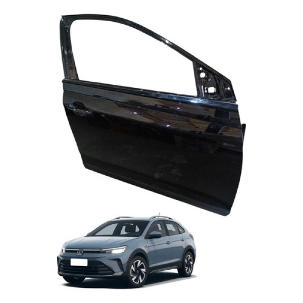 Porta Dianteira Lado Direito Volkswagen Nivus 2025  Dianteira Direito Preta