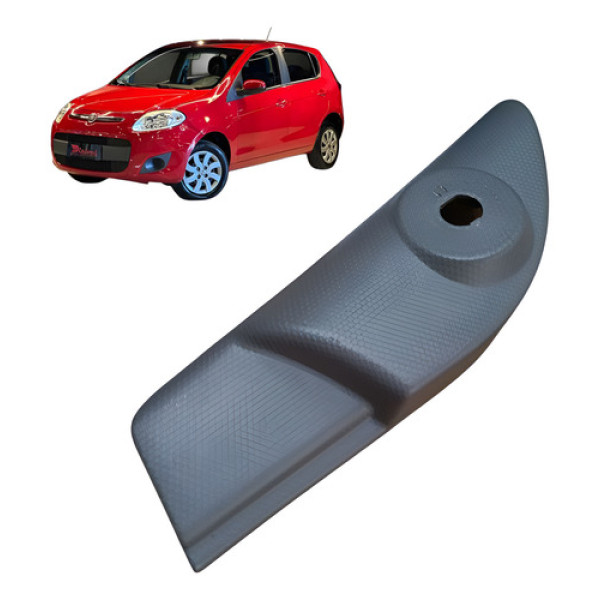 Moldura Interna Retrovisor Ld E Fiat Palio Attract 1.0 2016 Preto