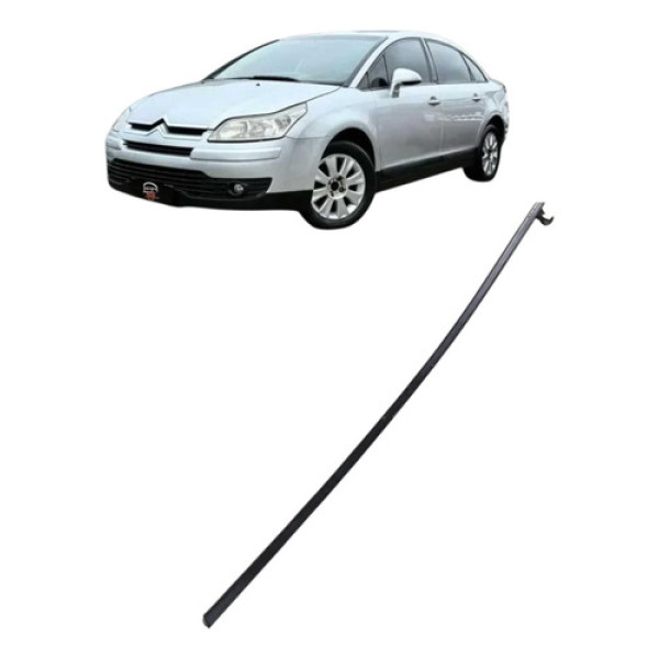 Pestana Externa Da Porta Tras Esq Citroën C4 Pallas 2008 Preto