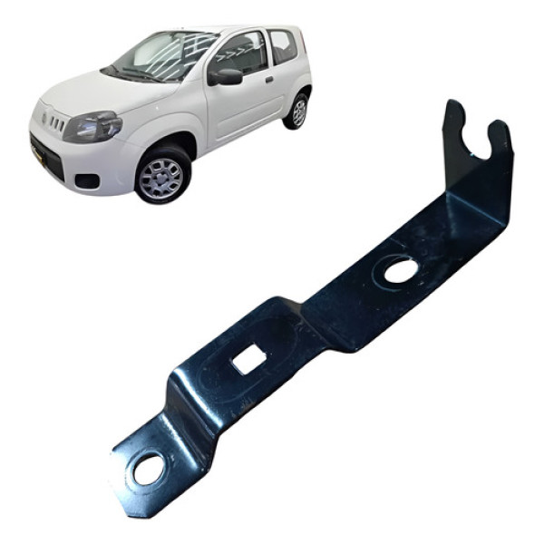 Suporte Do Conector Traseiro Fiat Uno Vivace 1.0 2015 Branco