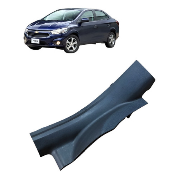 Soleira Da Porta Traseira Direita Chevrolet Prisma 2017 Preto