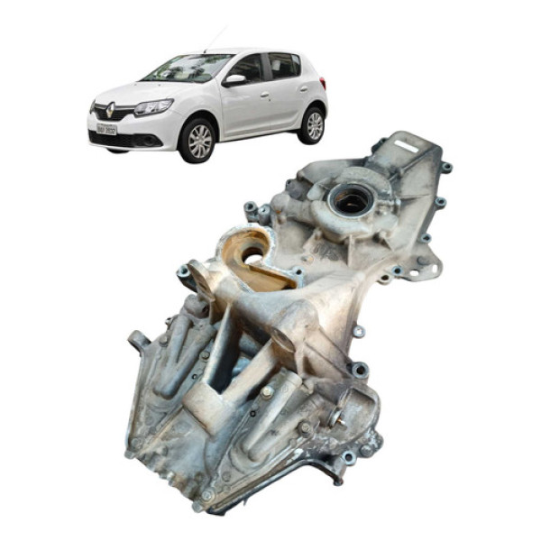  Tampa Frontal Motor Renault Sandero  2018 Branco