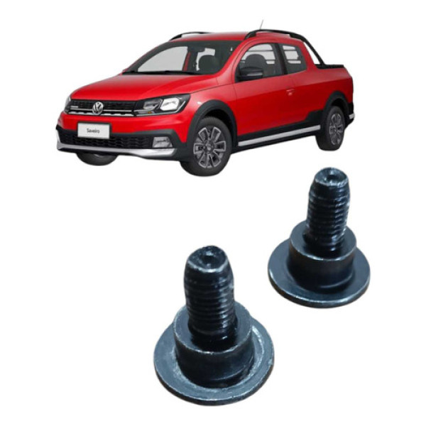 Parafuso Encosto Banco Traseiro Vw Saveiro Cd Robust 2023 Preto