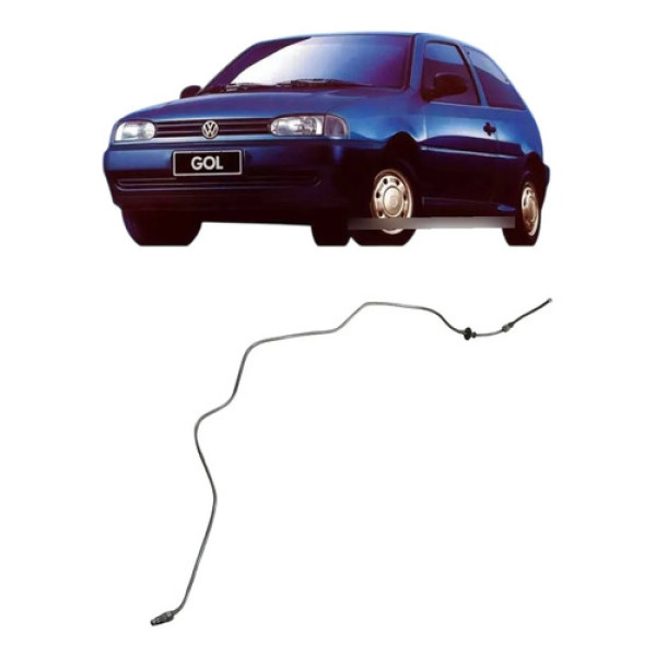 Tubo Saída De Água Do Compressor Volkswagen Gol 1996 Azul