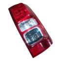 Lanterna Led Tras Dir Com Detalhe Chevr  S10 Ltz Fd4a 2018 Direito/passageiro Vermelho