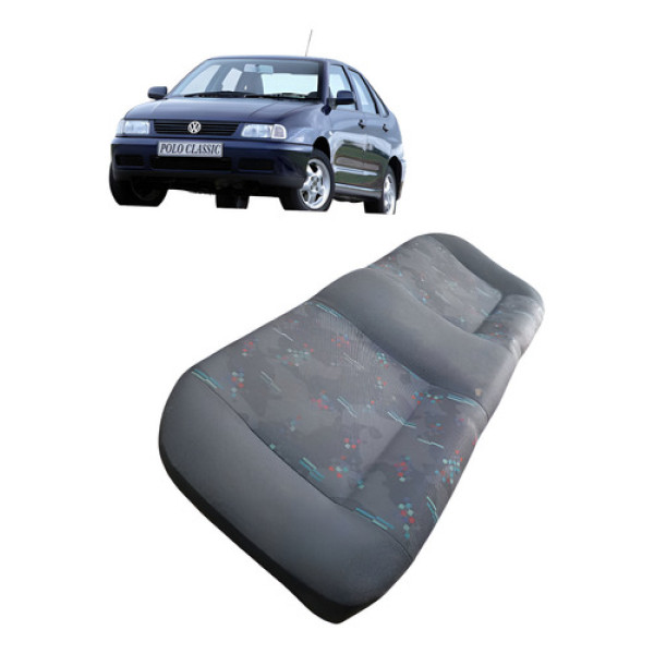 Assento Do Banco Traseiro Volkswagen Polo Classic 1999 Prateado